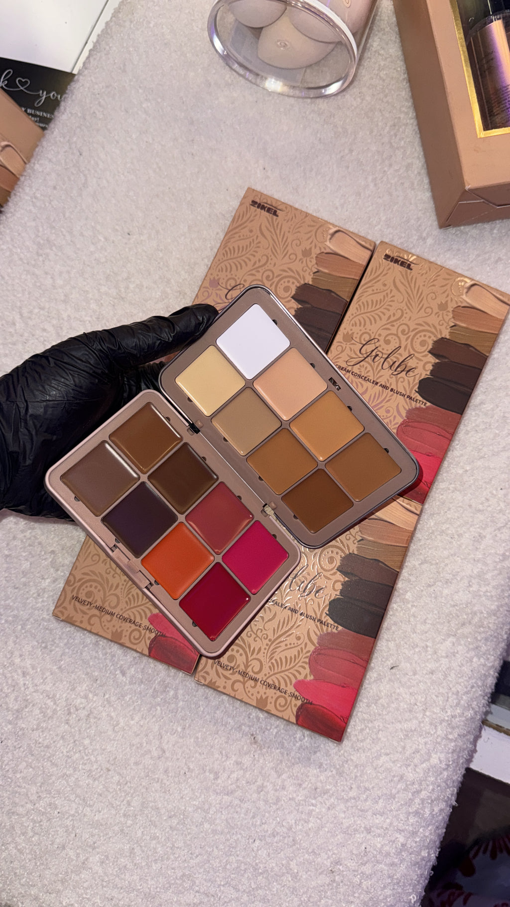 Palette blush Golibe Zikel