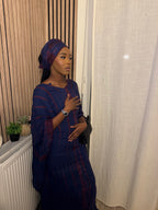 Robe dempé blue Nocturna