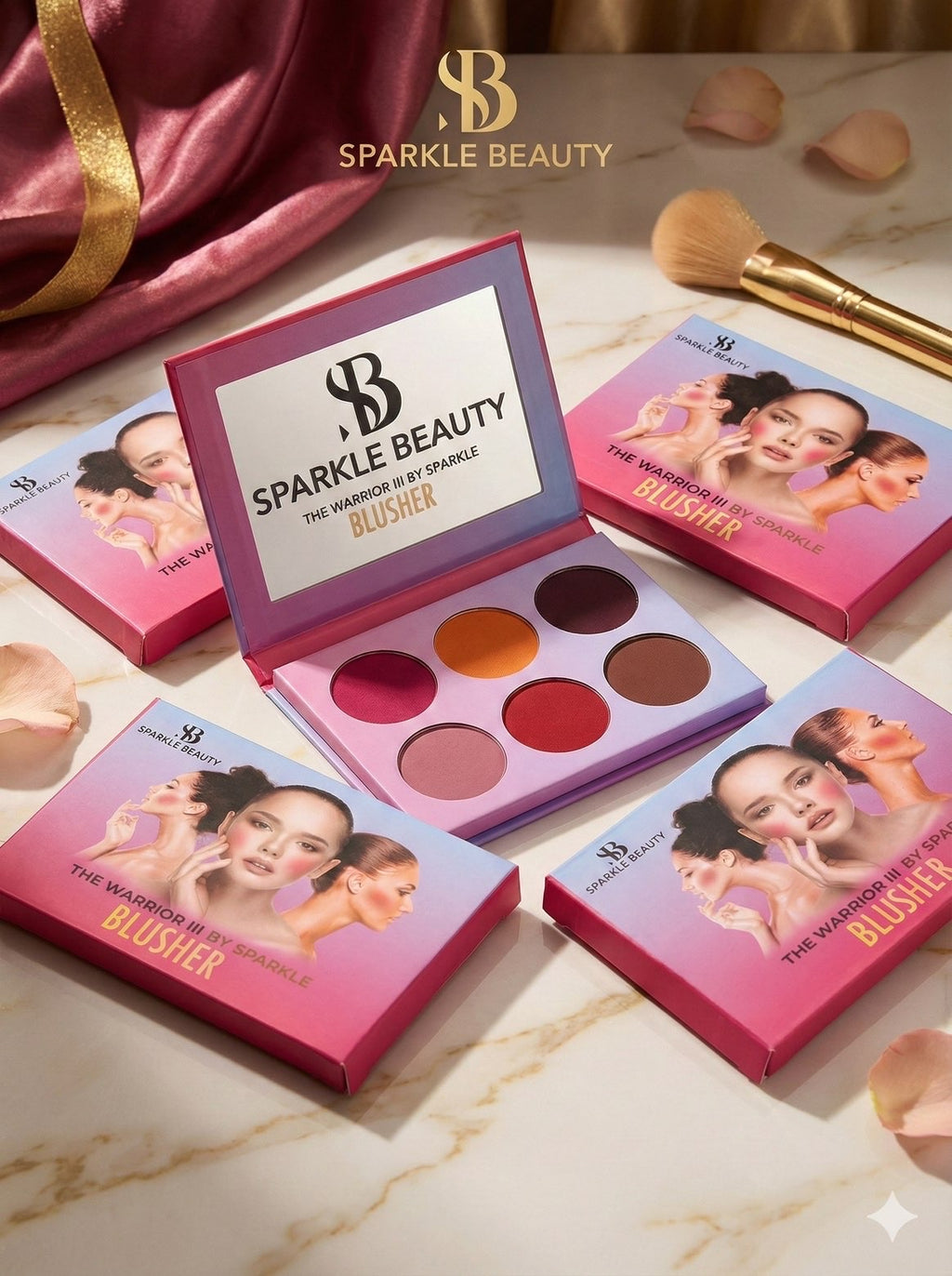 Blush Sparkle beauty