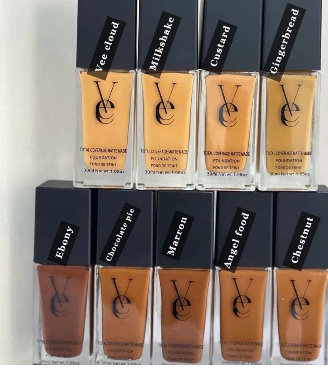 Fond de Teint Vee Beauty – Total Coverage