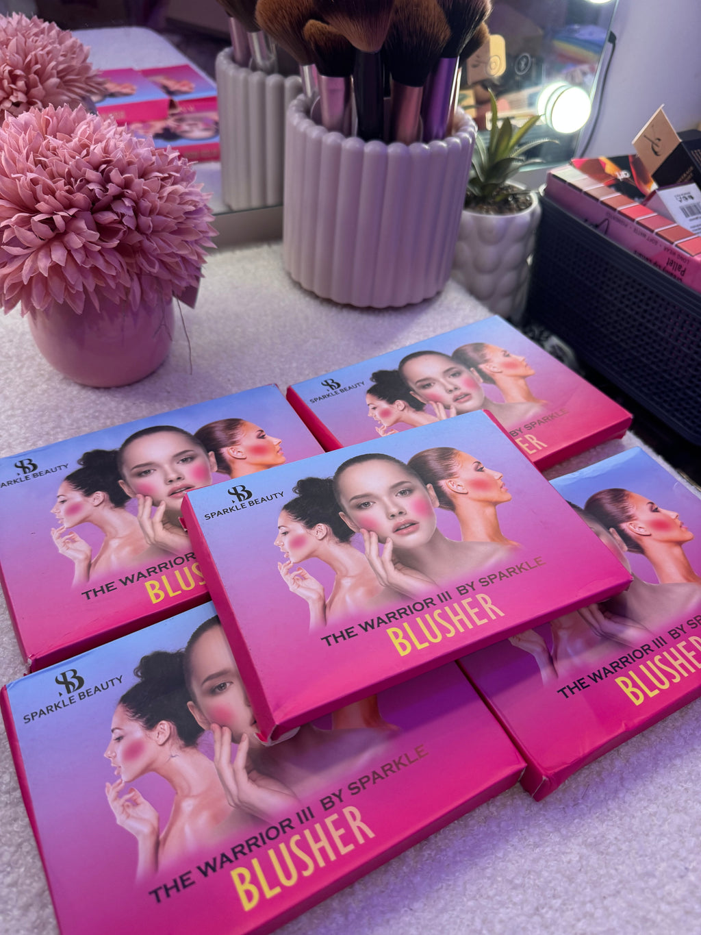 Blush Sparkle beauty