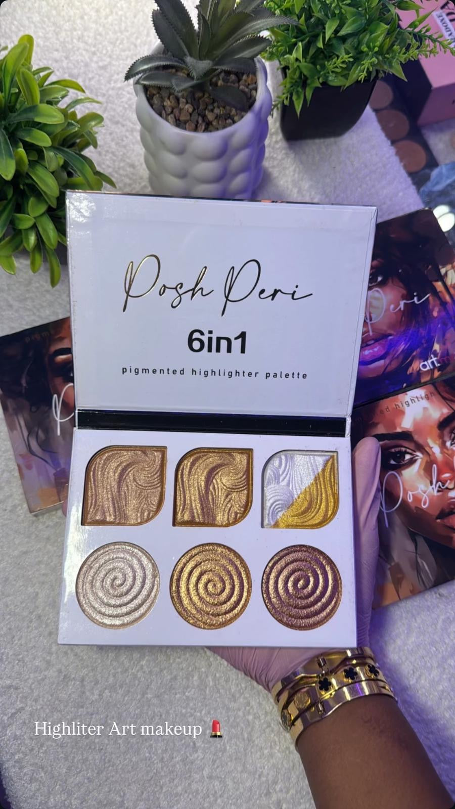 Mega Glow Highlighter Palette – Issa & Dose