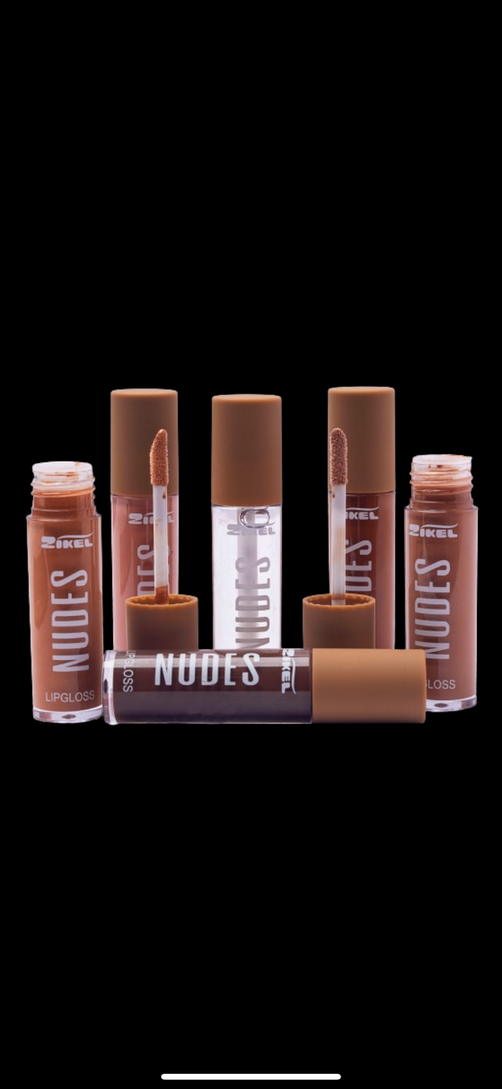 Pack de gloss nude Zikel